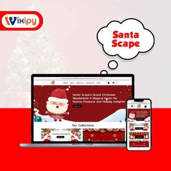 Santa Scape | Christmas | WIX Dropshipping Store