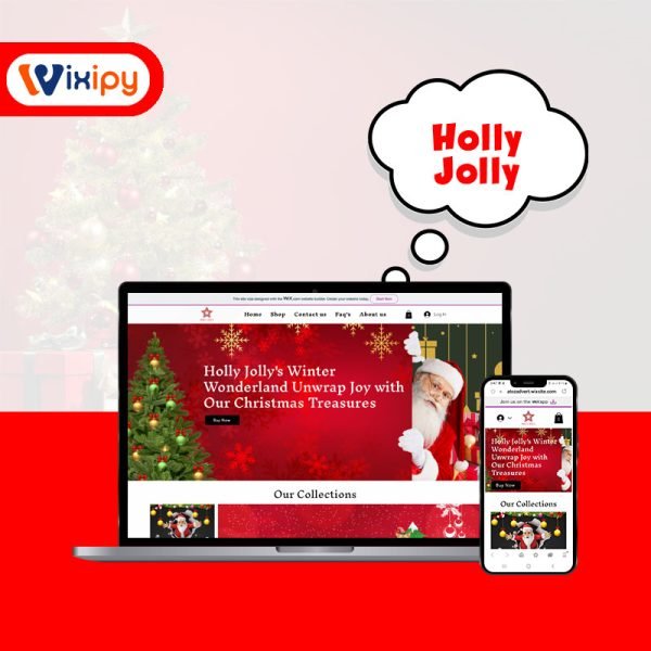 Holly Jolly | Christmas | WIX Dropshipping Store