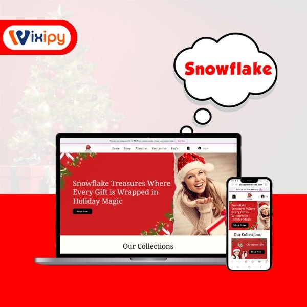 SnowFlake | Christmas | WIX Dropshipping Store